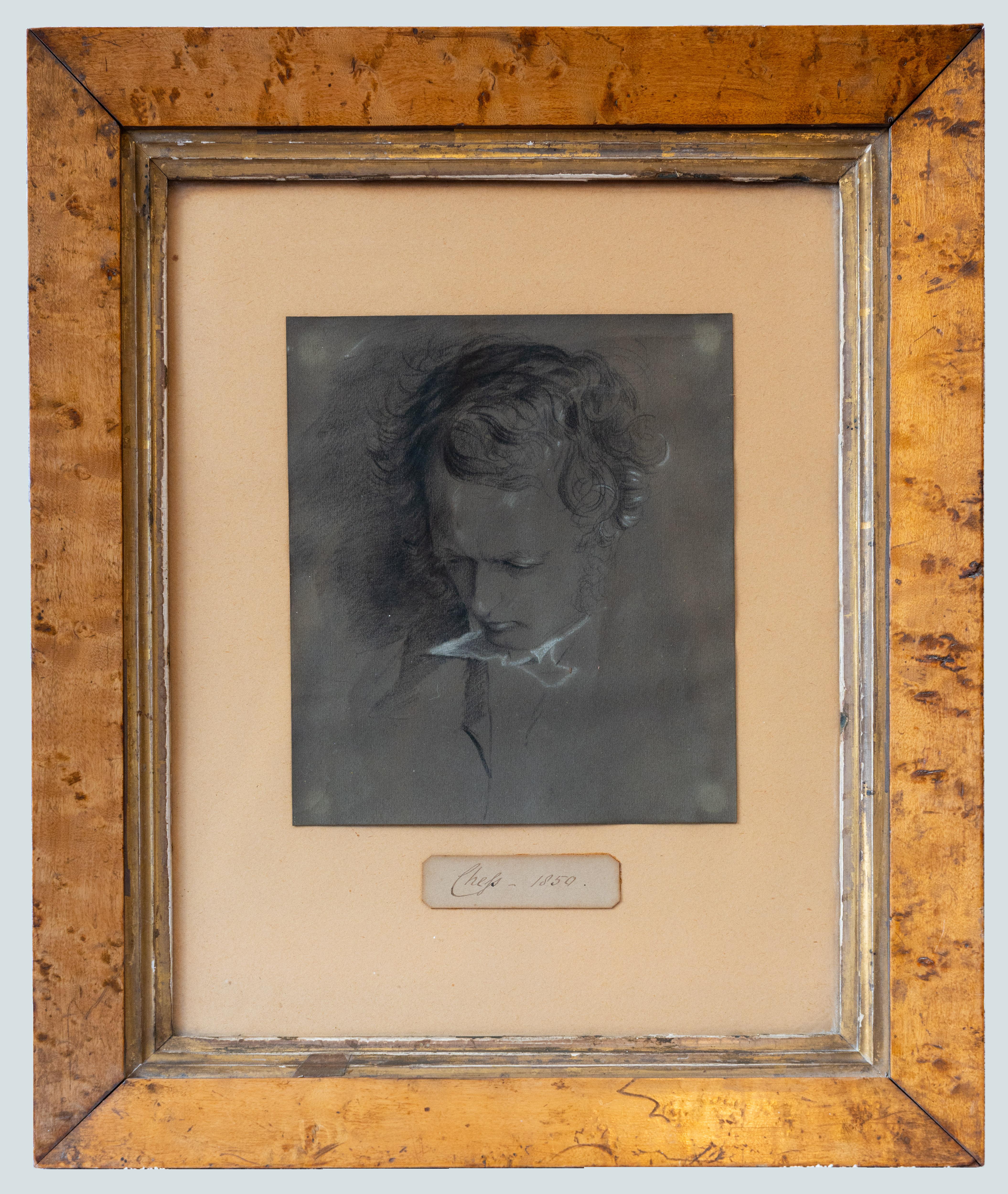 British School 19th century Portrait Painting - Portrait of Steuart Adolphus PEARS