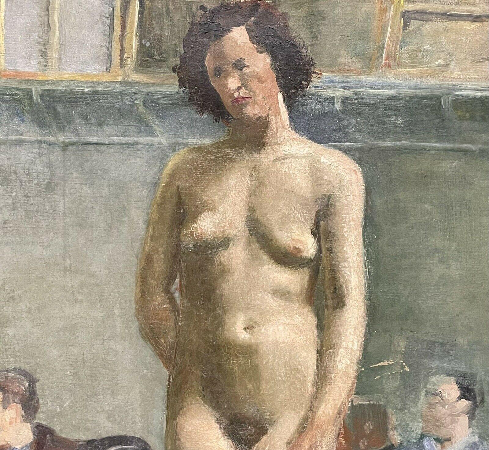 british nude model