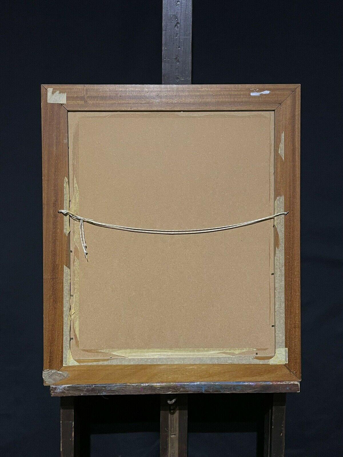 Artiste/École : École britannique, signé avec un monogramme, 20e siècle

Titre : Bécasse des bois/Bécassine en vol au-dessus d'un paysage de neige hivernal

Moyen :  peinture à l'huile sur carton signée, encadrée.

encadré : 29 x 25 pouces
planche :