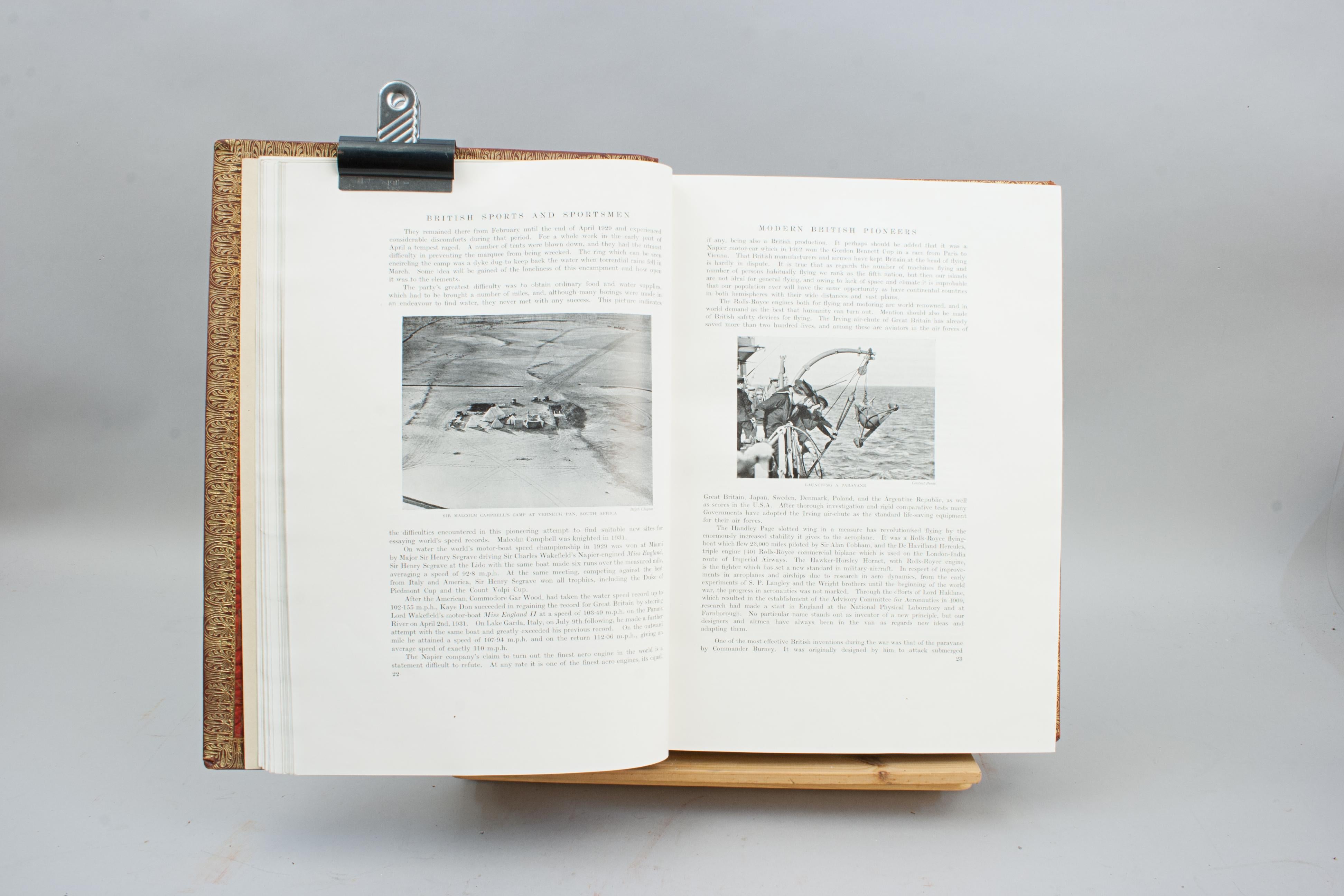 Deportes y Deportistas Británicos Libro Comercio Automovilismo y Aviación en venta 7