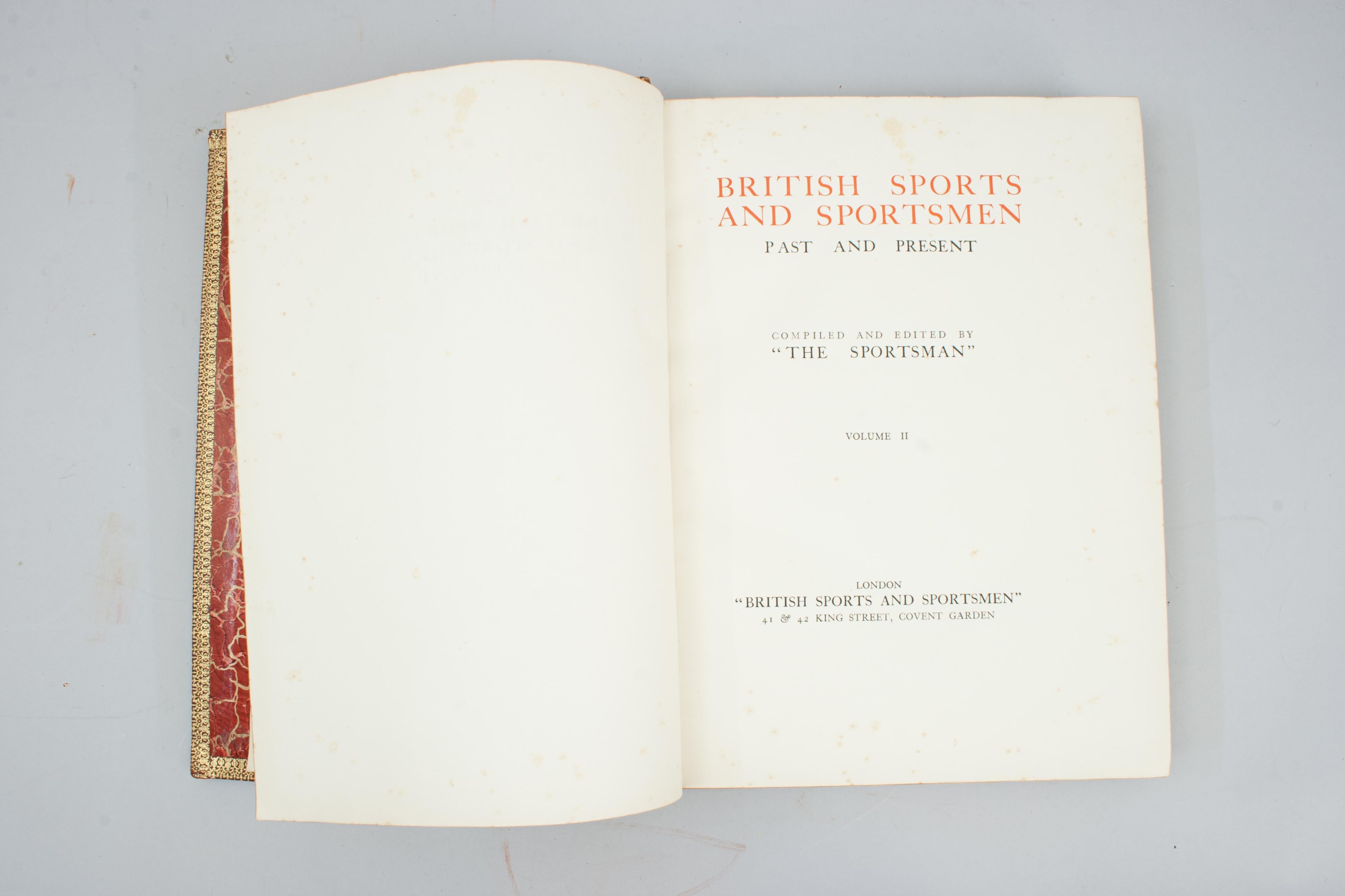 British Sports And Sportsmen, Part 1 And 2 For Sale 8