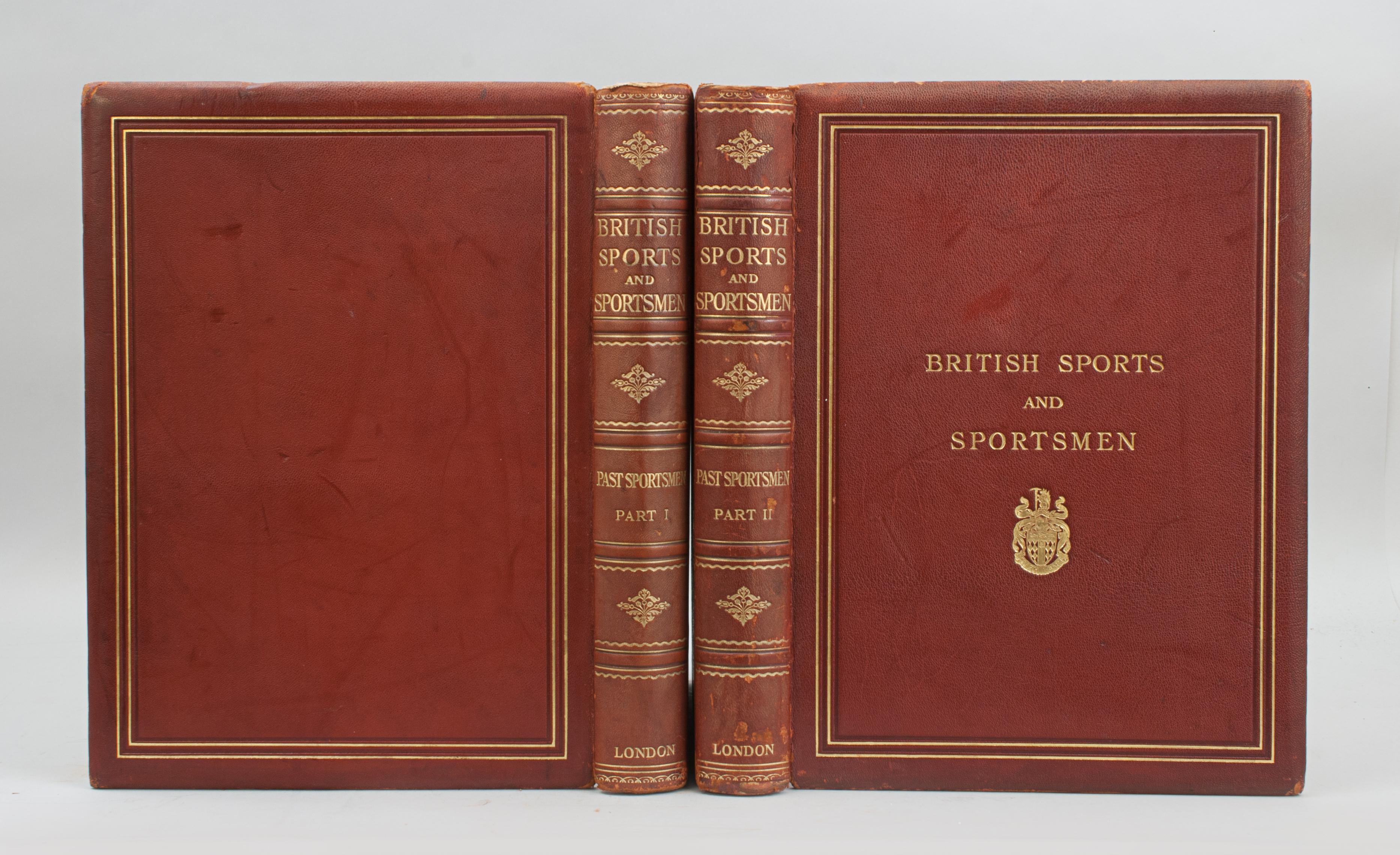 British Sports & Sportsmen Book, Part I & Part II.
A rare, first edition, single encyclopaedia of sports book from the series 