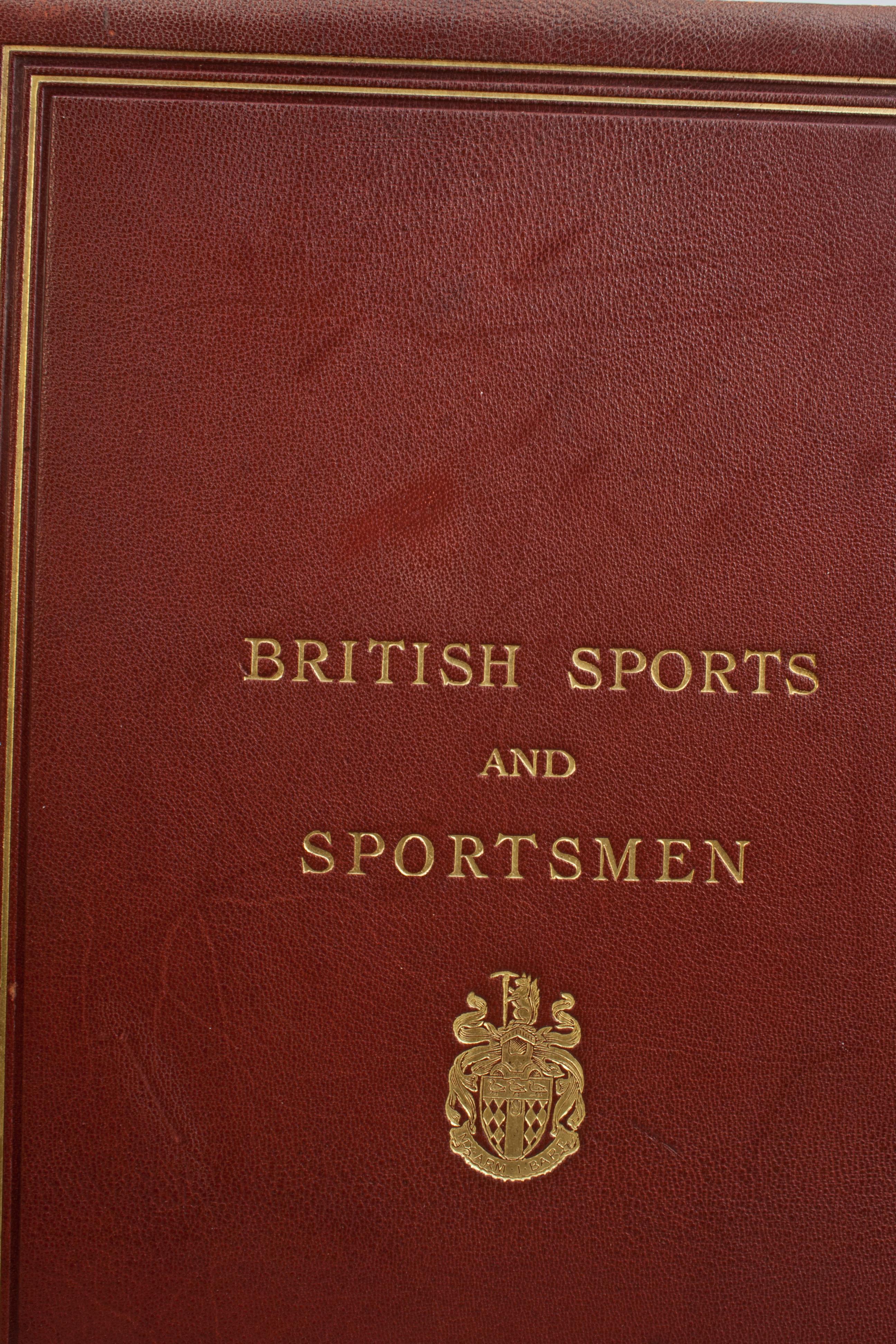 British Sports And Sportsmen, Part 1 And 2 In Good Condition For Sale In Oxfordshire, GB