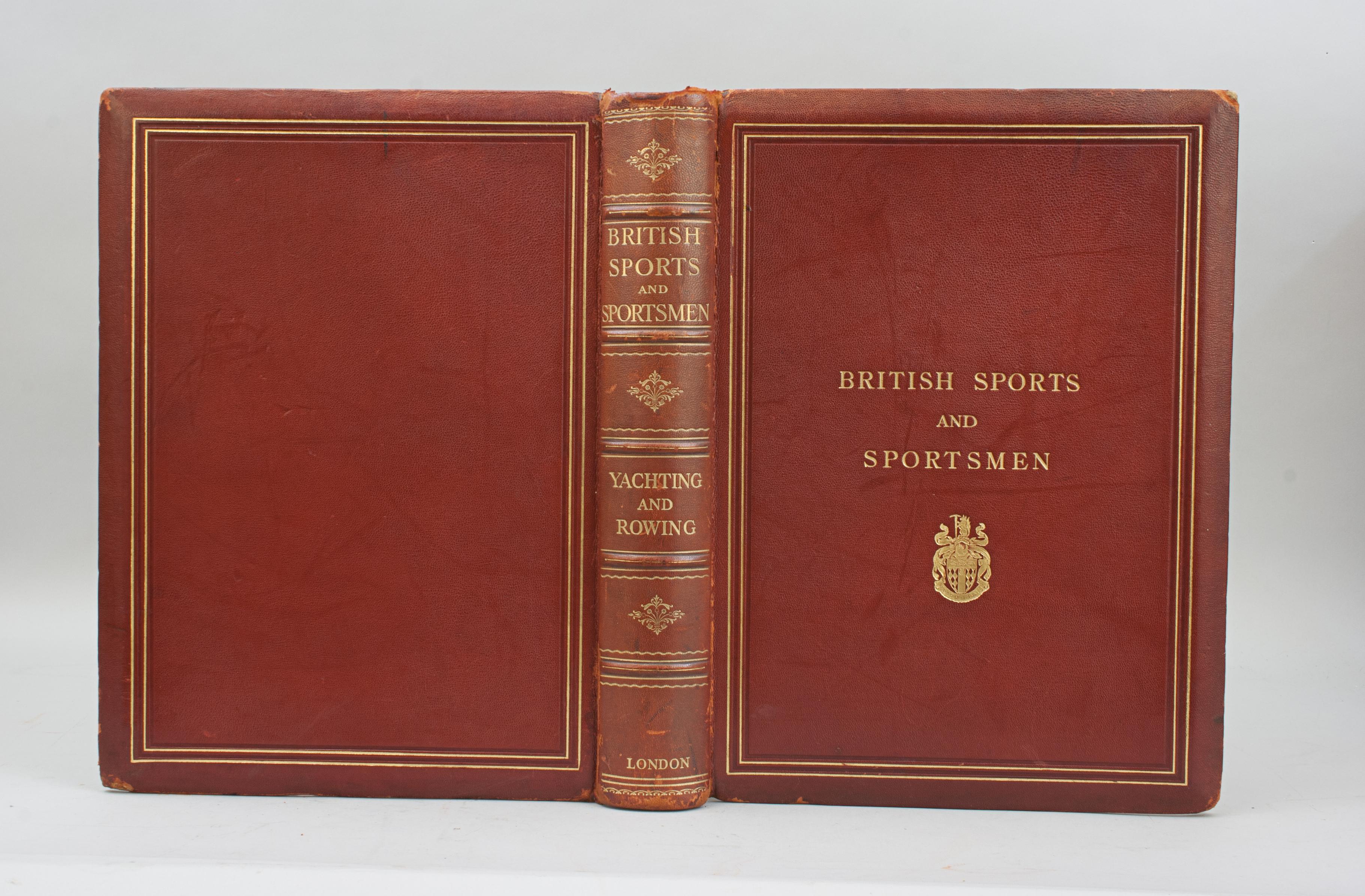 British Sports & Sportsmen Book, Yachting And Rowing.
A rare, first edition, single encyclopaedia of sports book from the series 