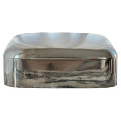 Caja para puros británica de plata de ley