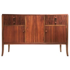 British Strongbow Mid Century Walnut Sideboard Vintage