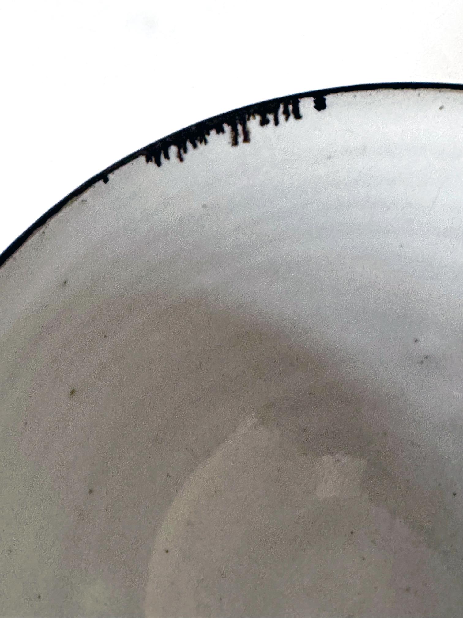 Cuenco de cerámica del Estudio Británico con esmalte de magnesio Lucie Rie en venta 7