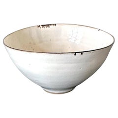Britische Studio-Keramikschale mit Magnesiumglasur Lucie Rie