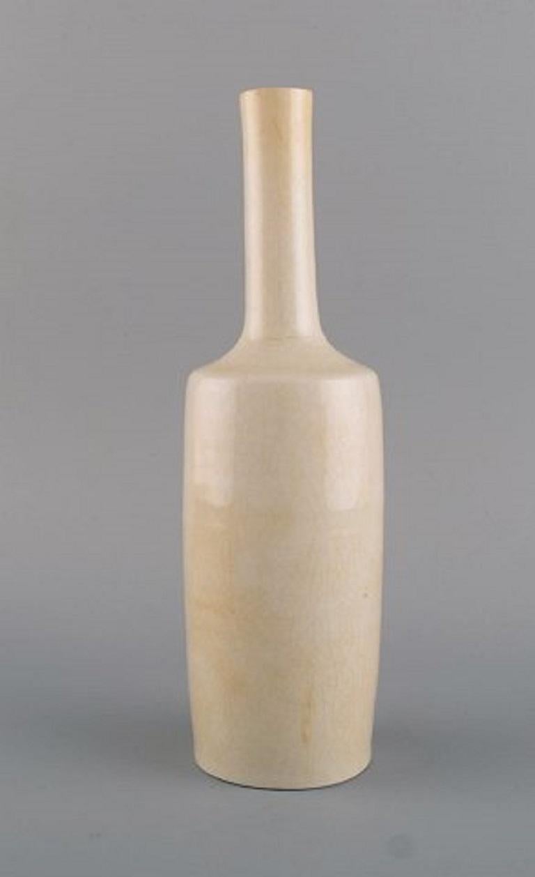 British Studio Ceramist, Six Vases in Glazed Ceramics, 1980s For Sale 1