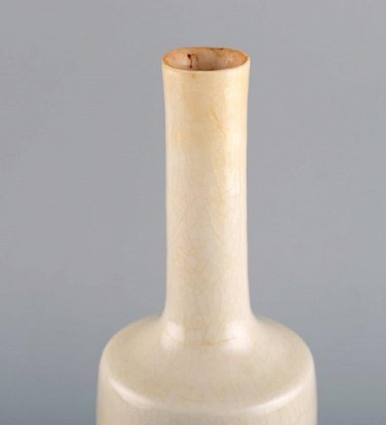 British Studio Ceramist, Six Vases in Glazed Ceramics, 1980s For Sale 2