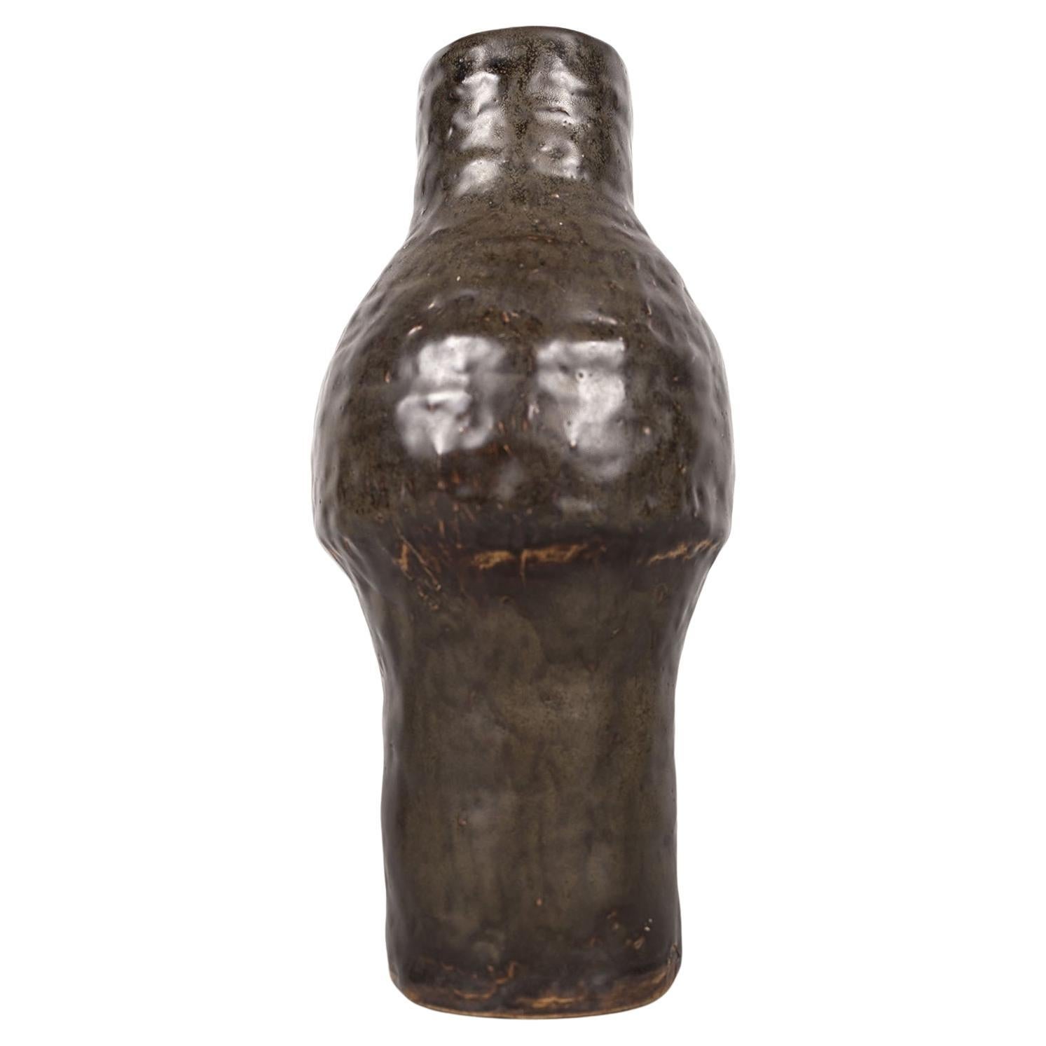 British Studio Pottery, Jarrón bulboso