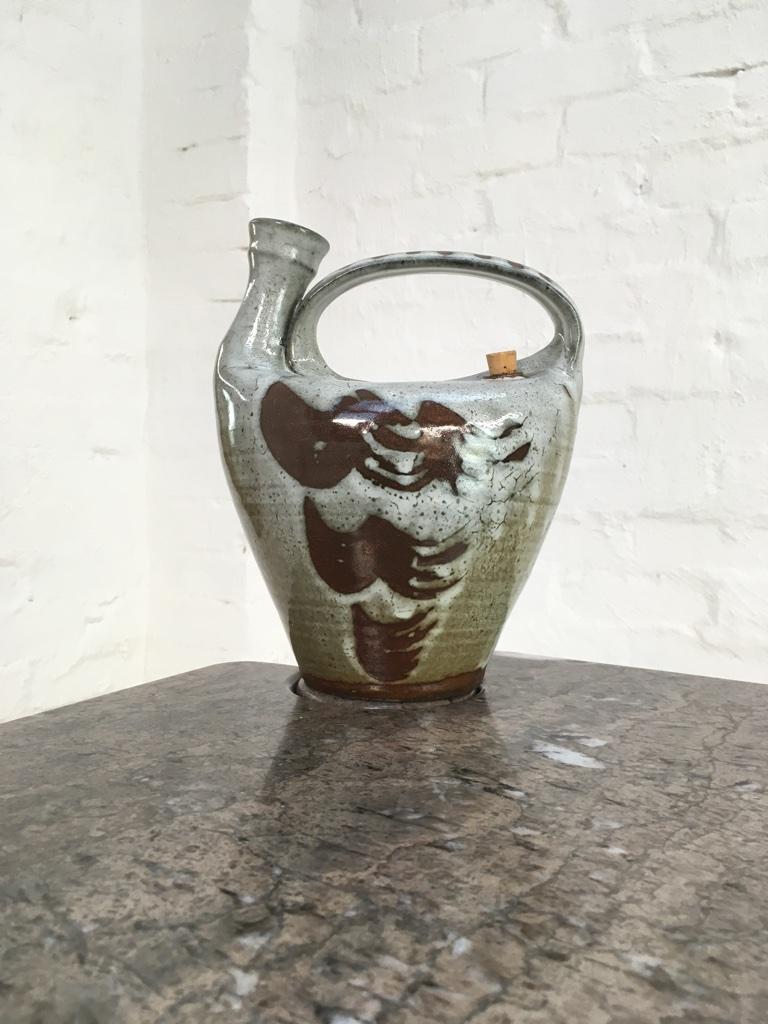 British Studio Pottery Carafe by Joe Finch, Mid-Late 1980s For Sale 5