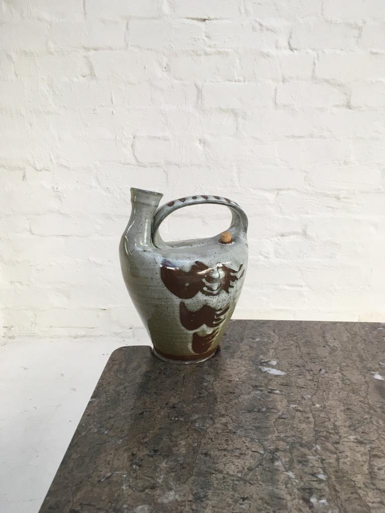 British Studio Pottery Carafe by Joe Finch, Mid-Late 1980s For Sale 7