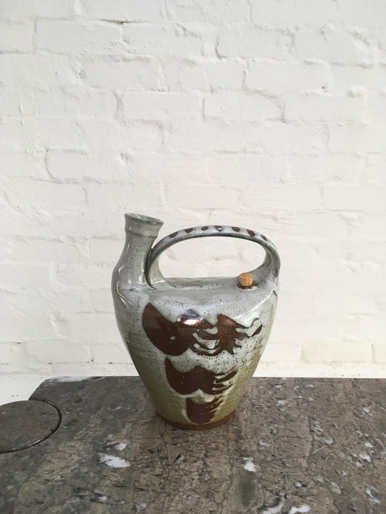British Studio Pottery Carafe by Joe Finch, Mid-Late 1980s For Sale 8