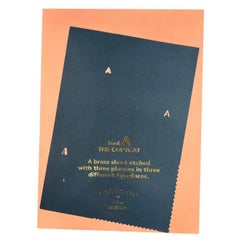 The Eclectic Copycat Brass Stencil Typeface Tool A de Tom Dixon