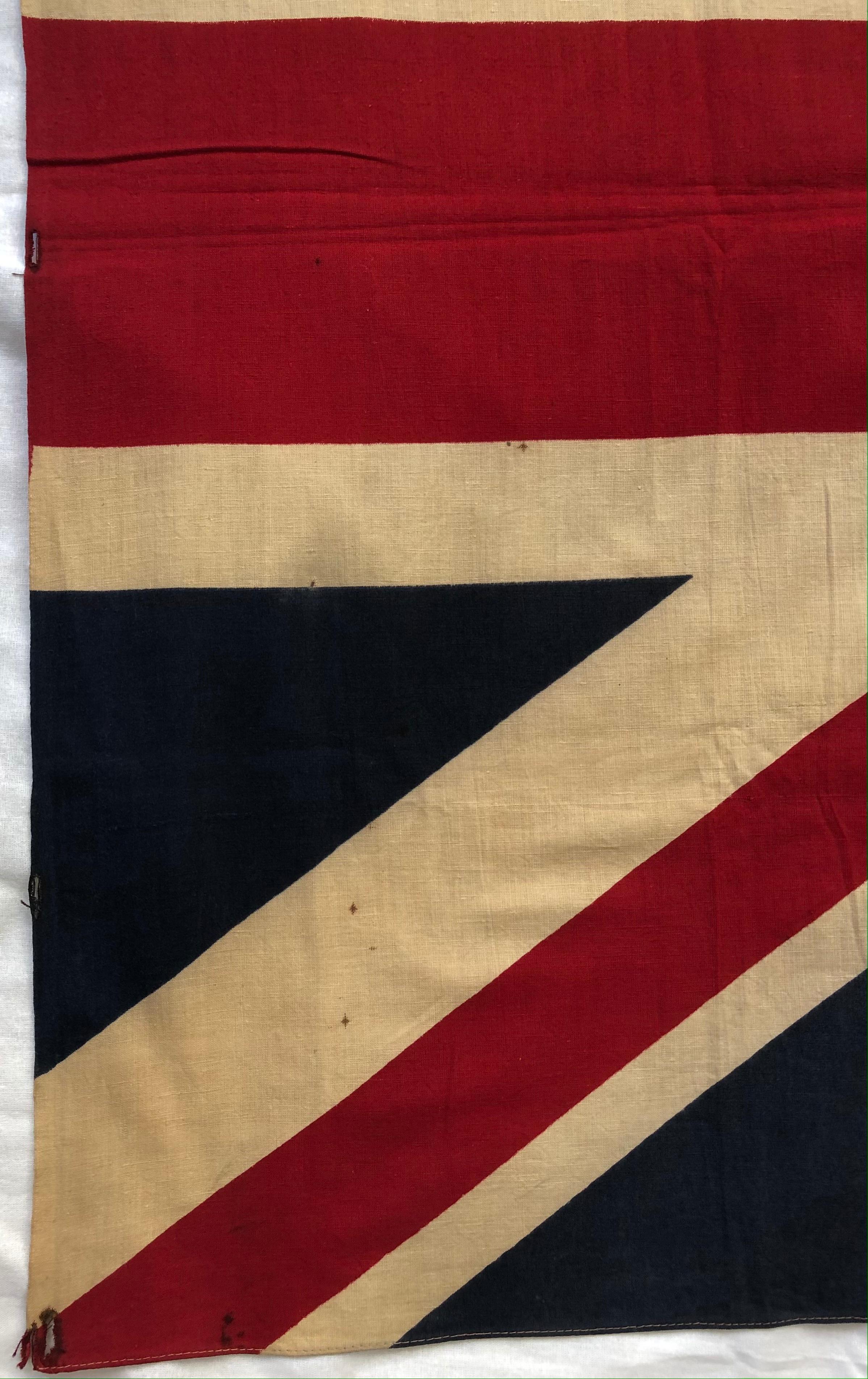 British Union Jack Flag of the WWII In Good Condition In Miami, FL
