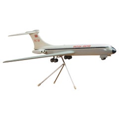 British United Vickers VC10 Model Airplane, circa 1960