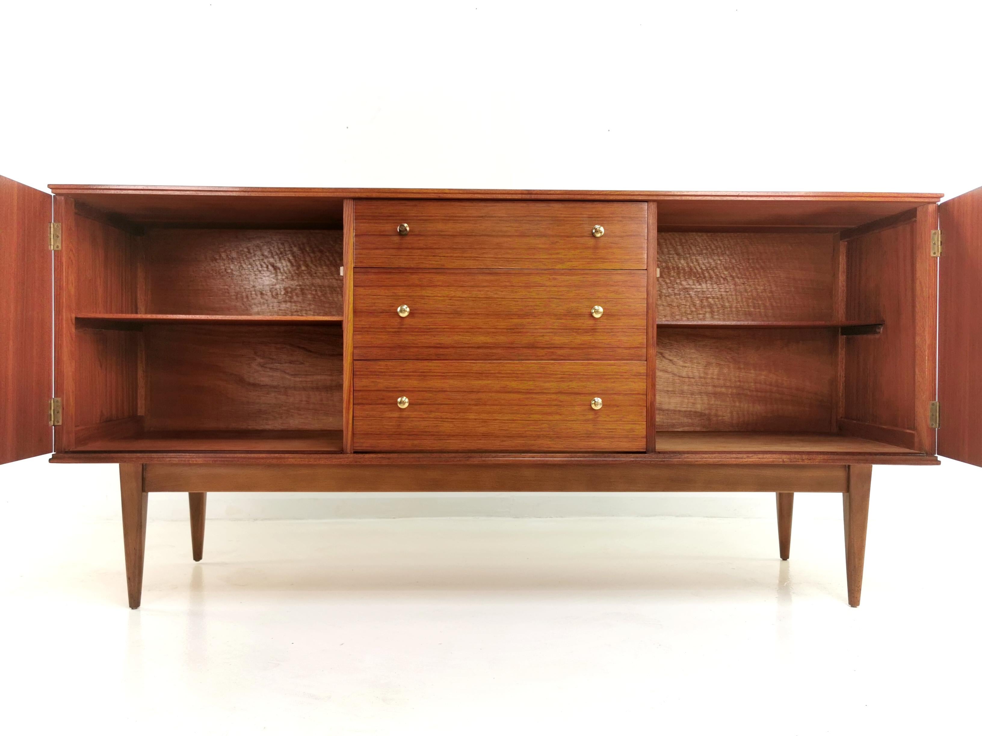 Mid-Century Modern British Wrighton Teak Midcentury Sideboard, 1960s