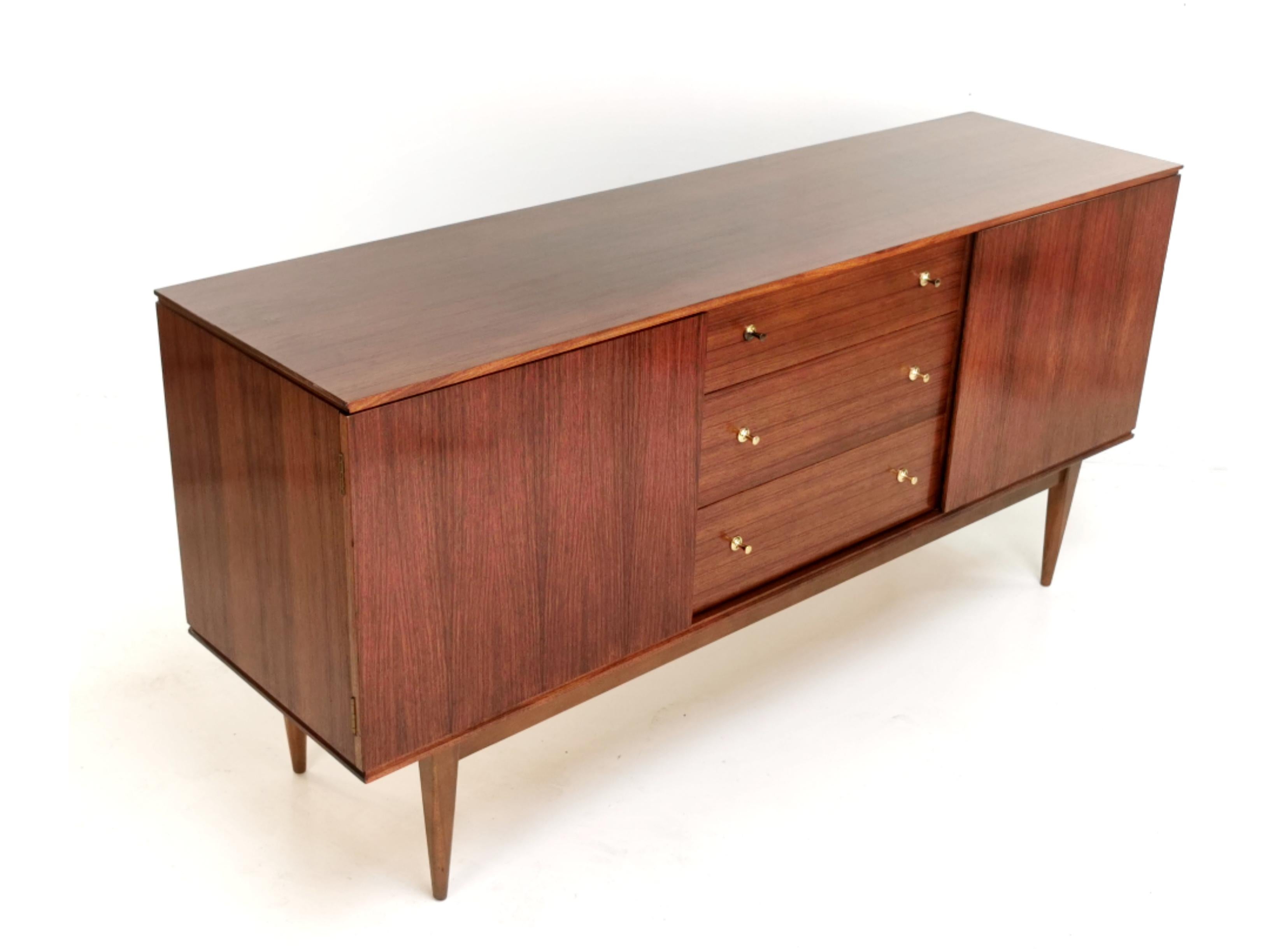 British Wrighton Teak Midcentury Sideboard, 1960s In Good Condition In STOKE ON TRENT, GB