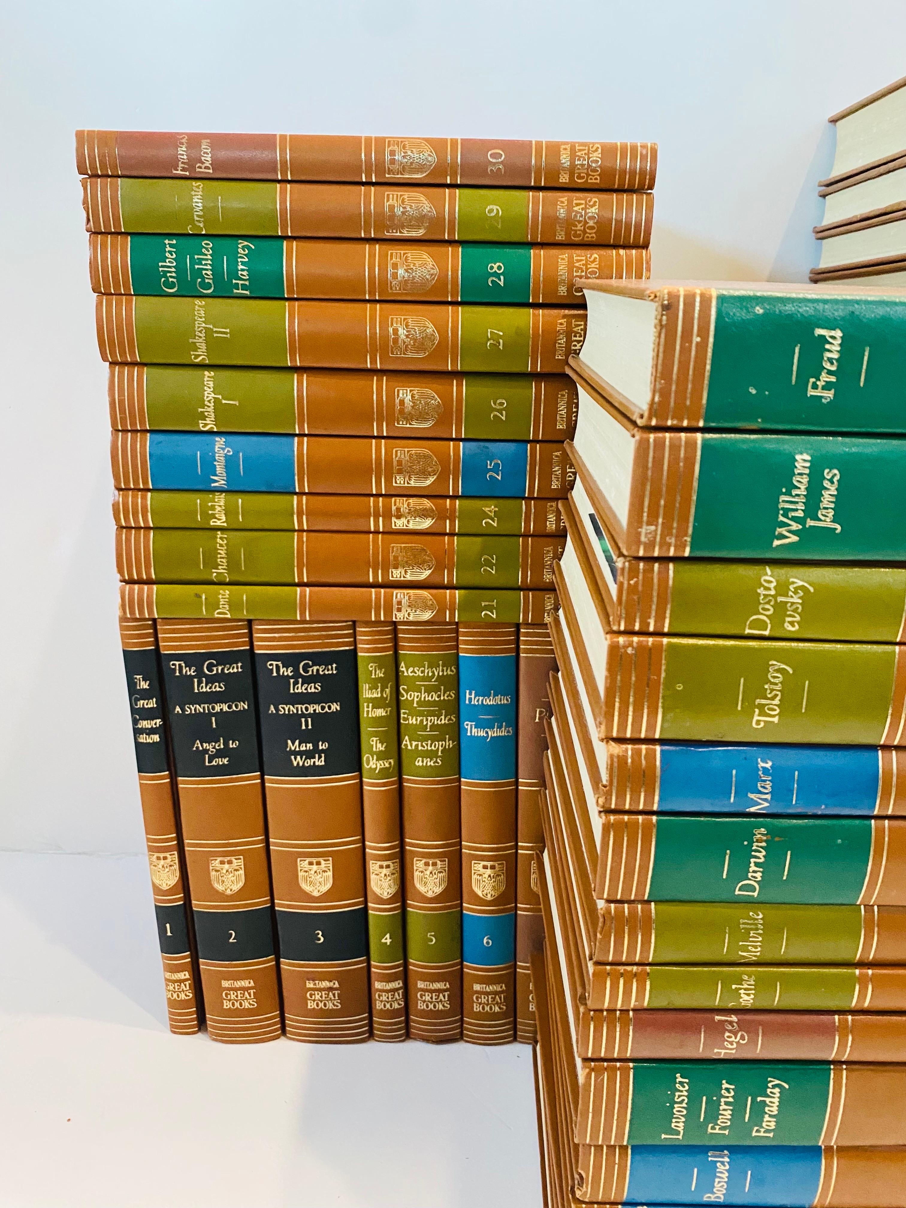 Brittanica's Great Books of the Western World 1952 Buchsatz von 53 (Sonstiges) im Angebot