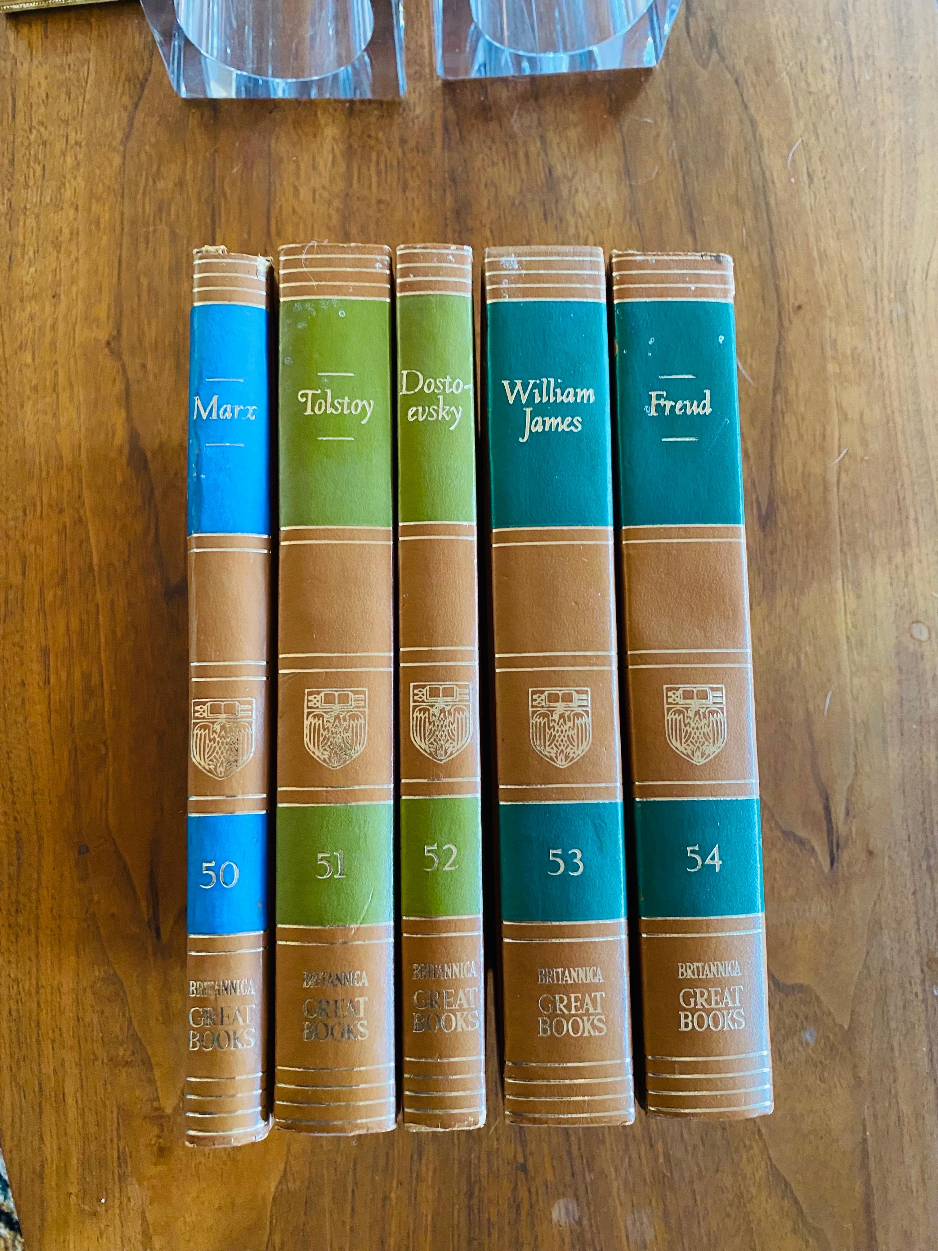 Brittanica's Great Books of the Western World 1952 Buchsatz von 53 im Angebot 1