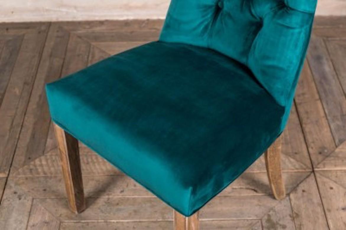 Brittany French Style Velvet Chair Range, 20th Century For Sale 12