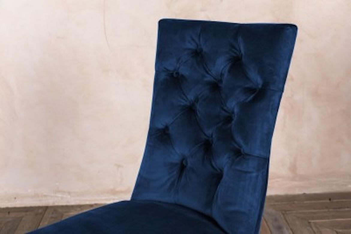 Brittany French Style Velvet Chair Range, 20th Century For Sale 14