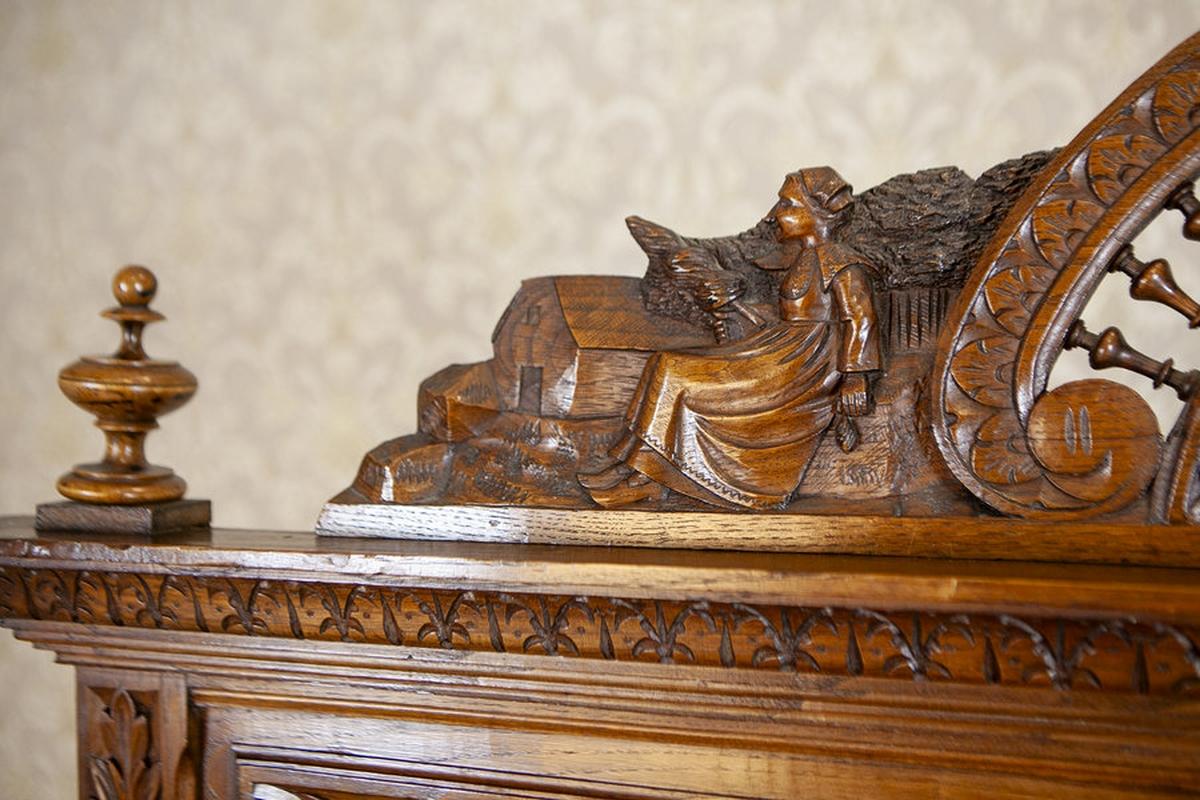Credenza in Oak in stile bretone, circa 1890 in vendita 3