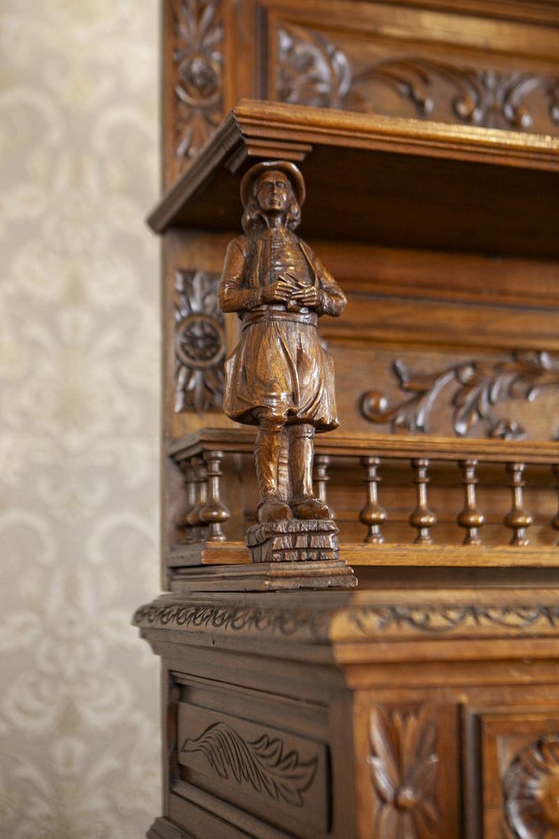 Credenza in Oak in stile bretone, circa 1890 in vendita 4