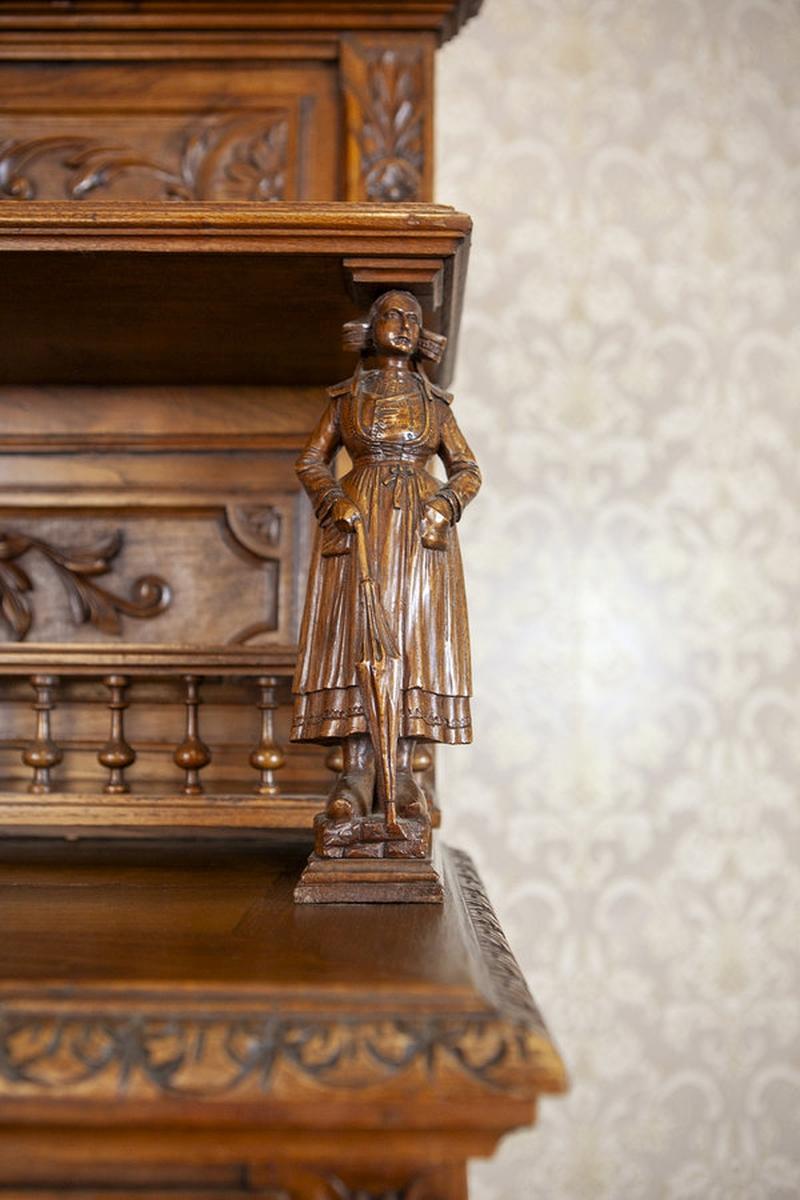 Credenza in Oak in stile bretone, circa 1890 in vendita 5
