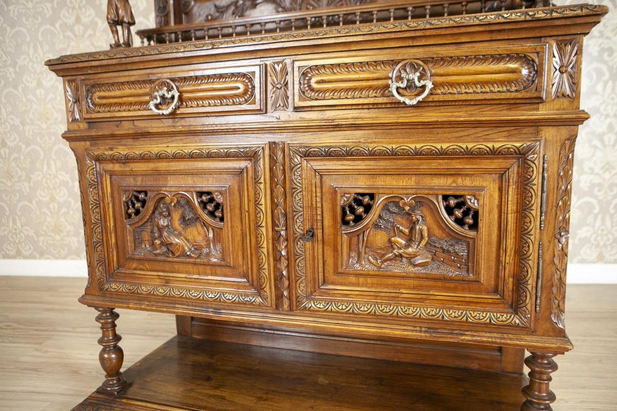 Credenza in Oak in stile bretone, circa 1890 in vendita 6