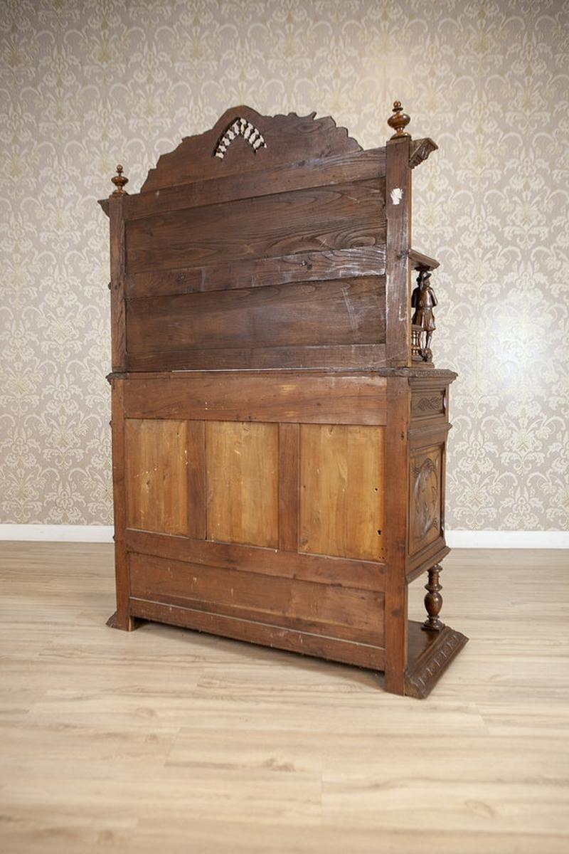Fine XIX secolo Credenza in Oak in stile bretone, circa 1890 in vendita