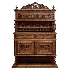 Brittany Oak Sideboard, circa 1890