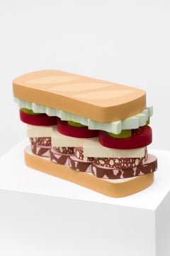 "Italian", Contemporary Food Motif Sculpture, Sandwich Form