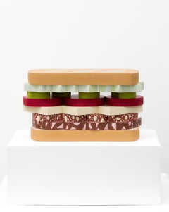 "Italian", Contemporary Food Motif Sculpture, Sandwich Form