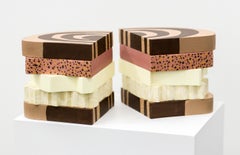 "Reuben", panino, opera d'arte contemporanea a tecnica mista, motivo alimentare