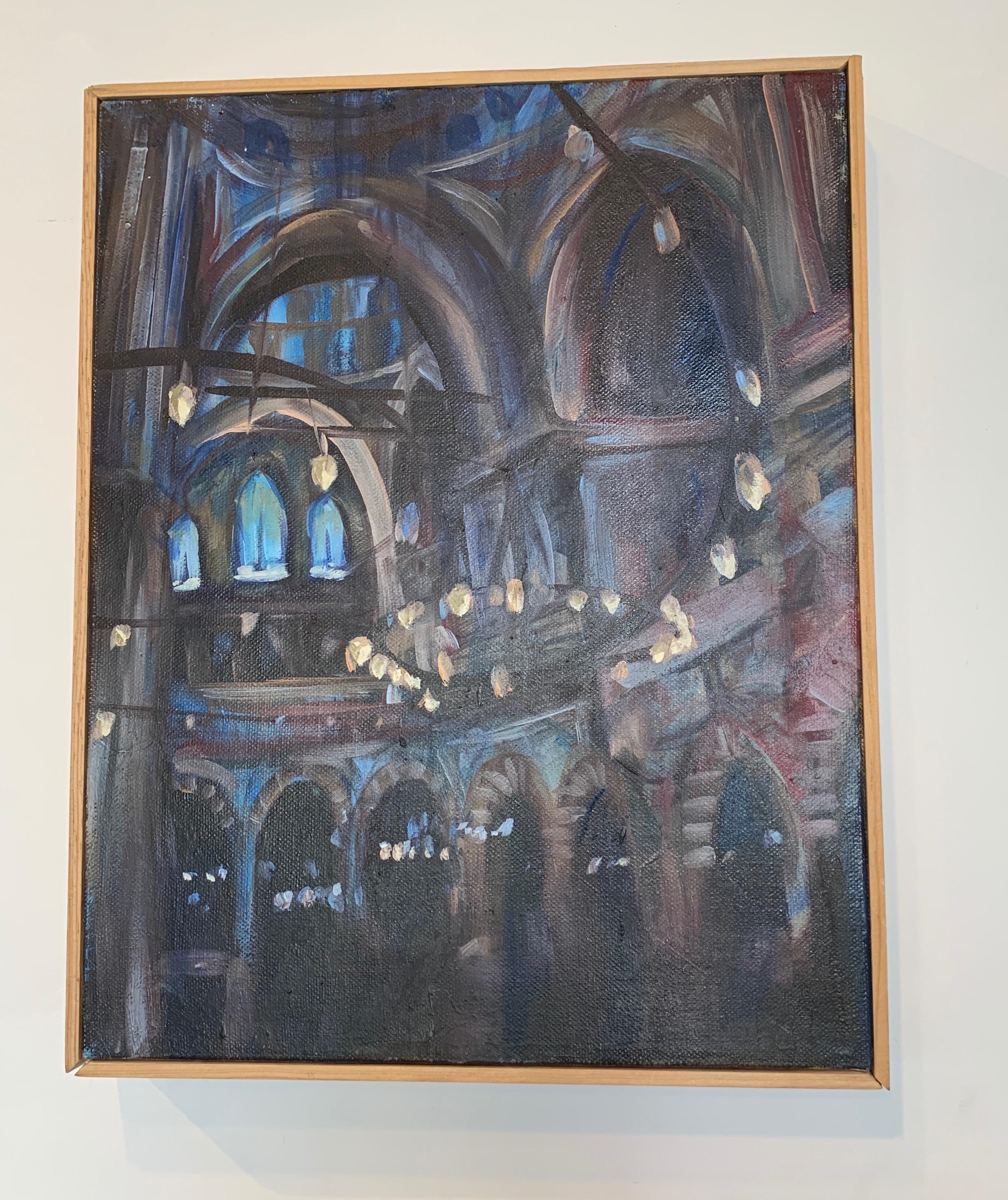 Brittany Worlinsky Interior Painting - Dynamic Energy and Faith