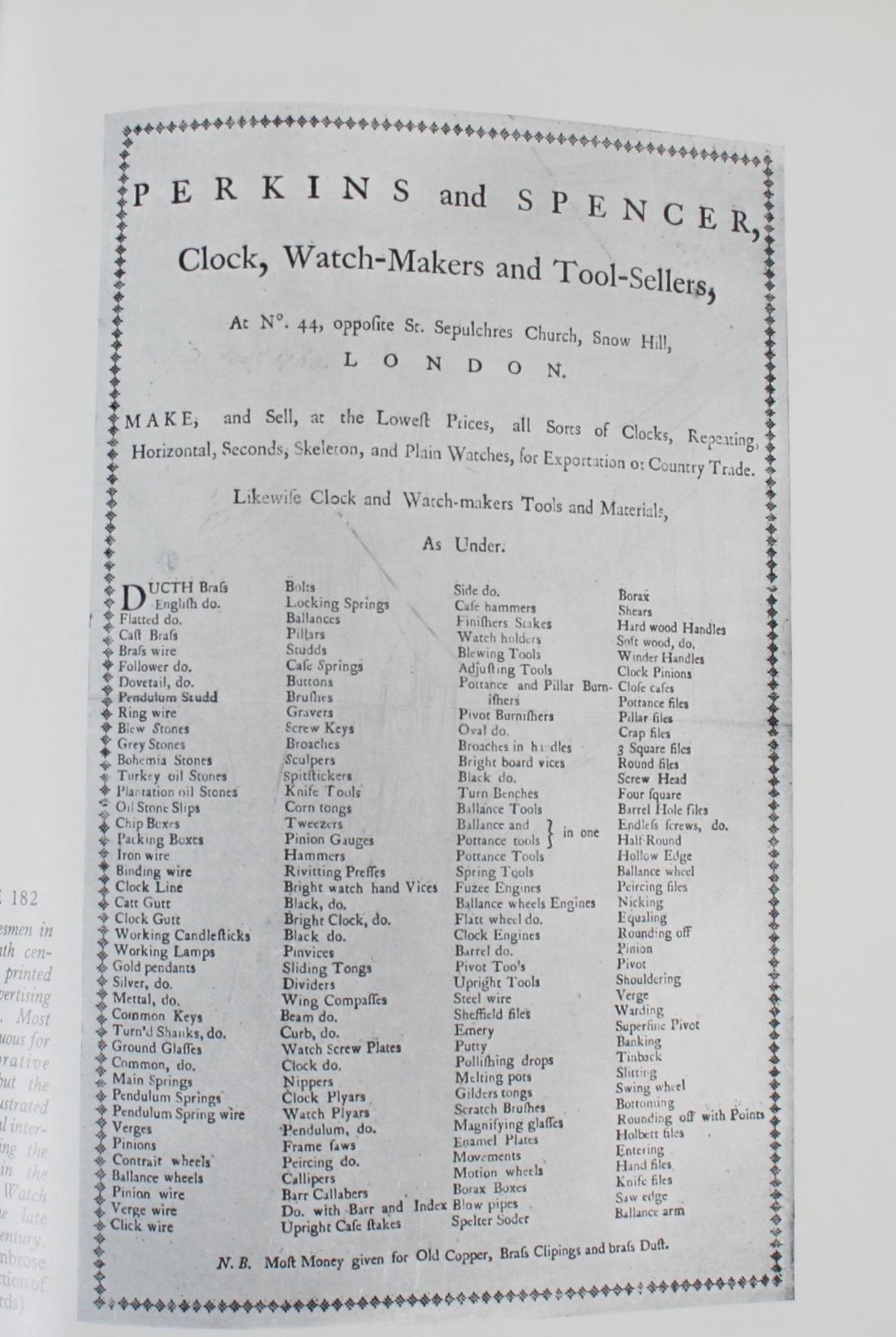 Anciennes horloges et montres Britten et leur créateur par Granville Hugh Baillie Bon état - En vente à valatie, NY