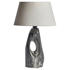 Designer britannique, lampe de bureau, céramique, Royaume-Uni, 1970
