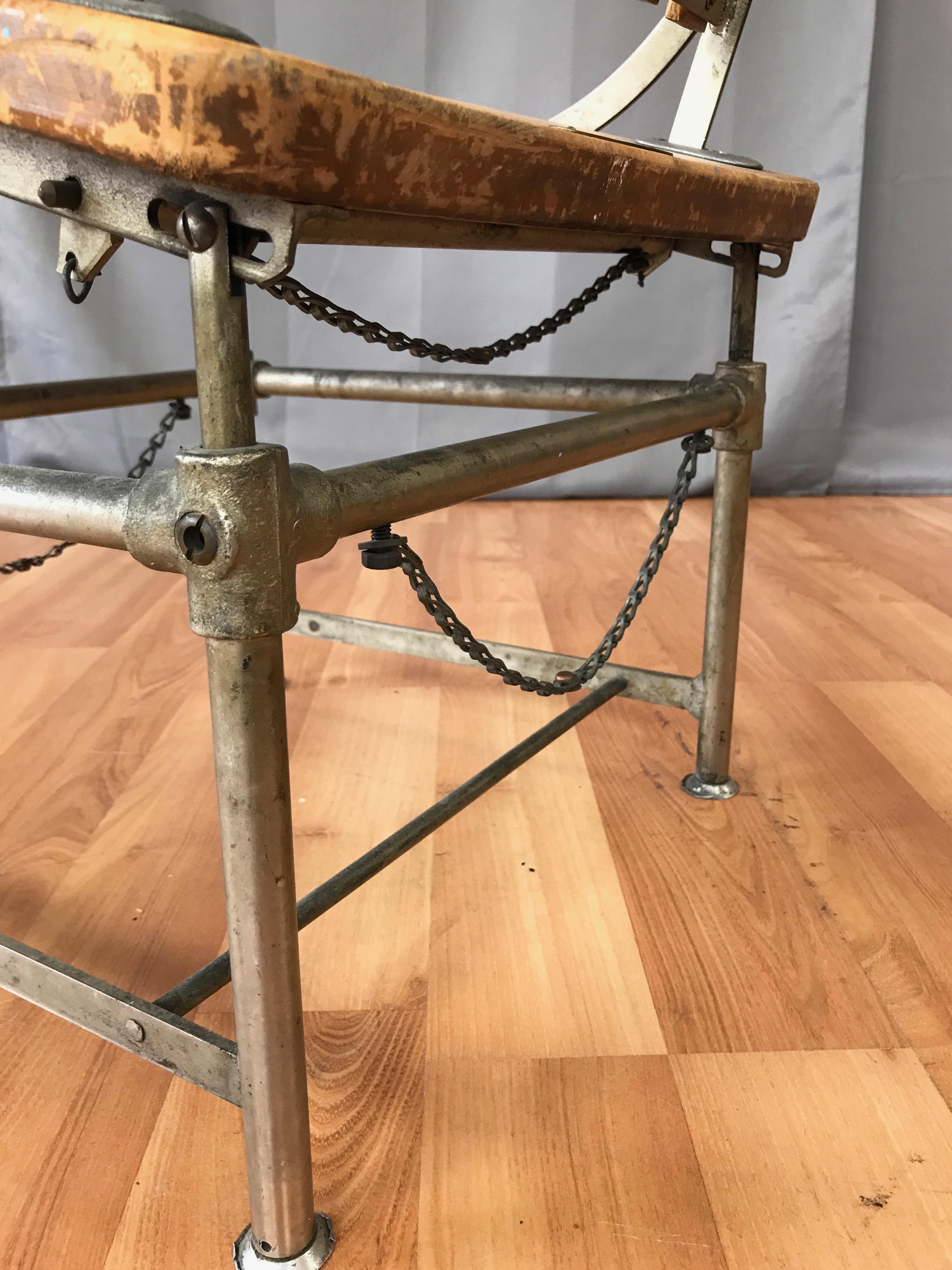 Brizard & Young “Adjustable Industrial Chair”, circa 1900 11
