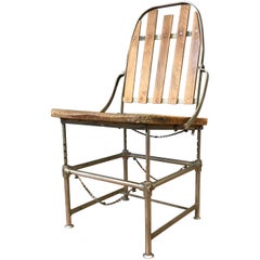 Antique Brizard & Young “Adjustable Industrial Chair”, circa 1900