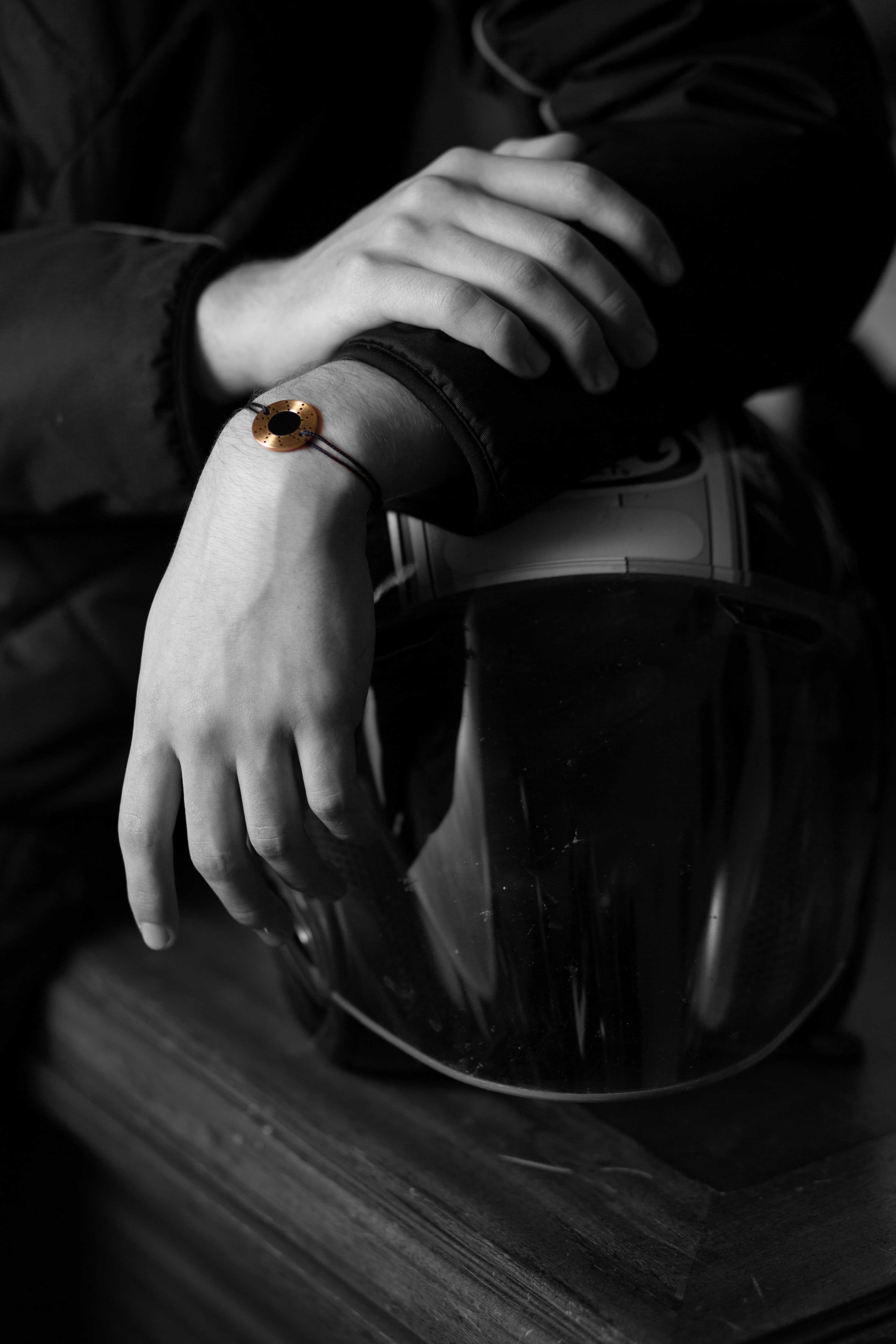 18 Karat Roségold Armband mit BRM-Verschluss (Rundschliff) im Angebot