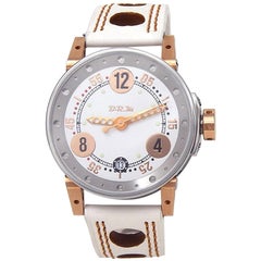 BRM V7-38 V7-38-GTB-OR, White Dial, Certified and Warranty