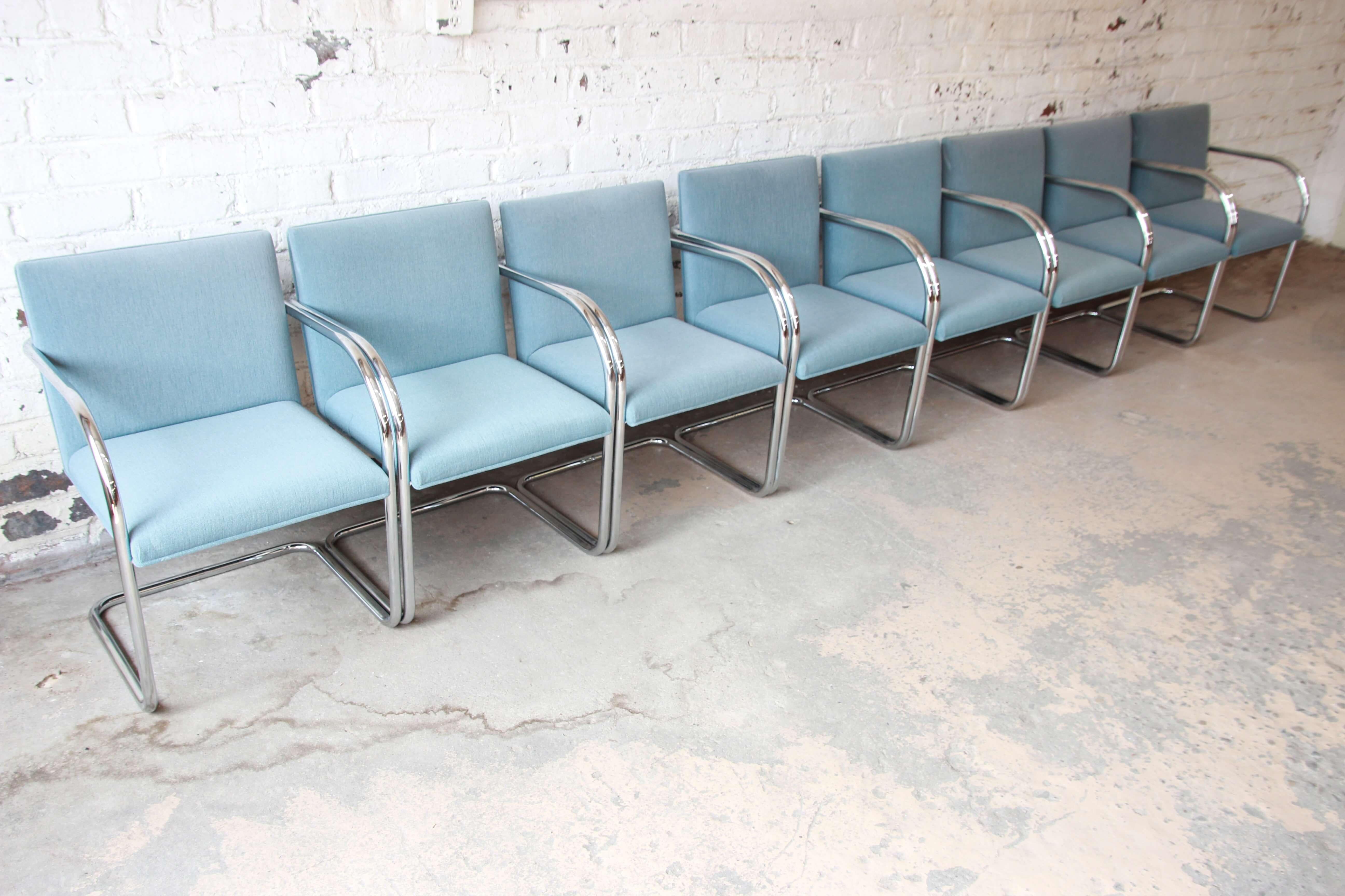 Late 20th Century Brno Club Chairs by Gordon International, 8 Available