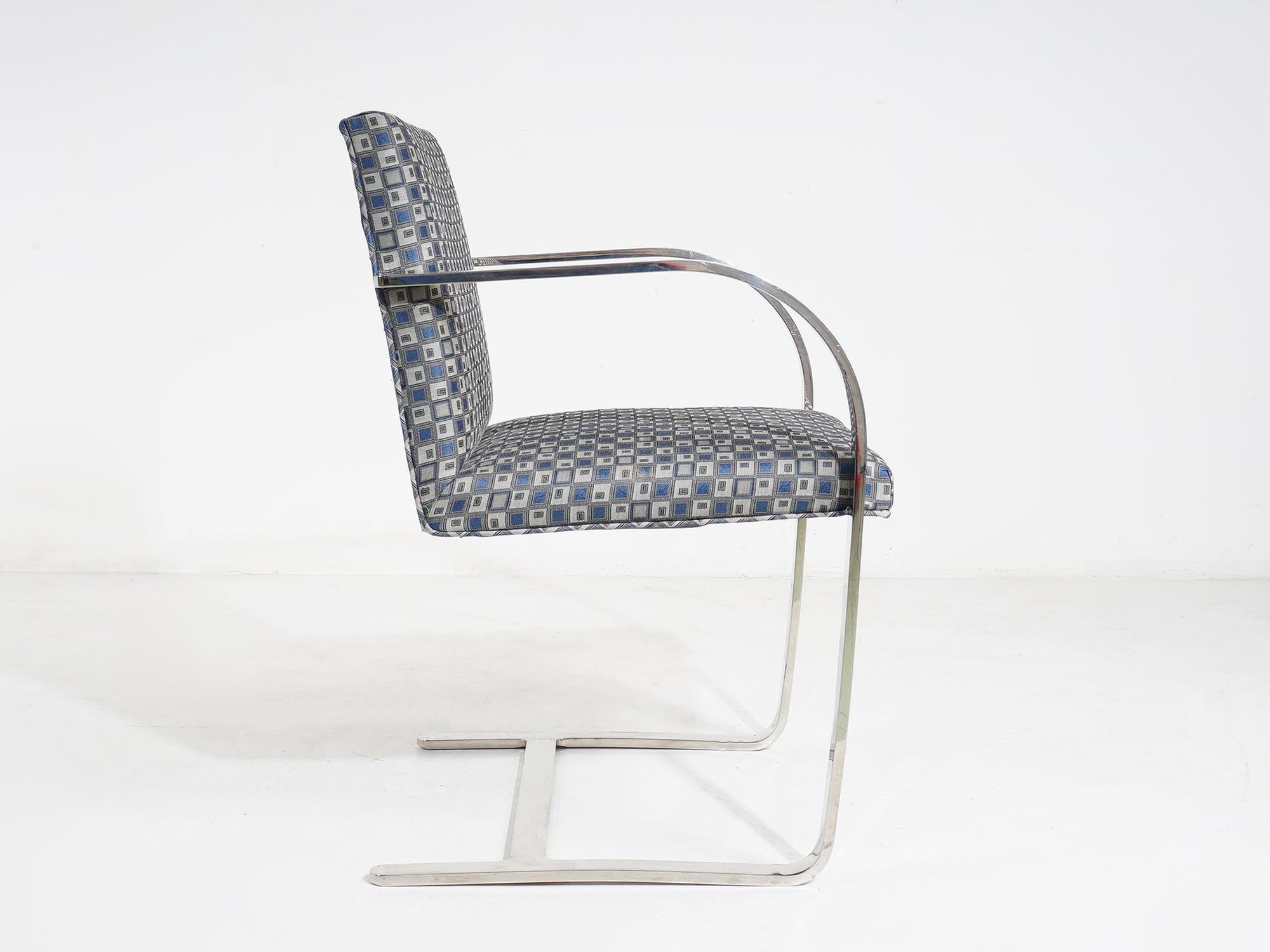 Bauhaus BRNO Flat Bar Chair by Mies van der Rohe, 1930s For Sale