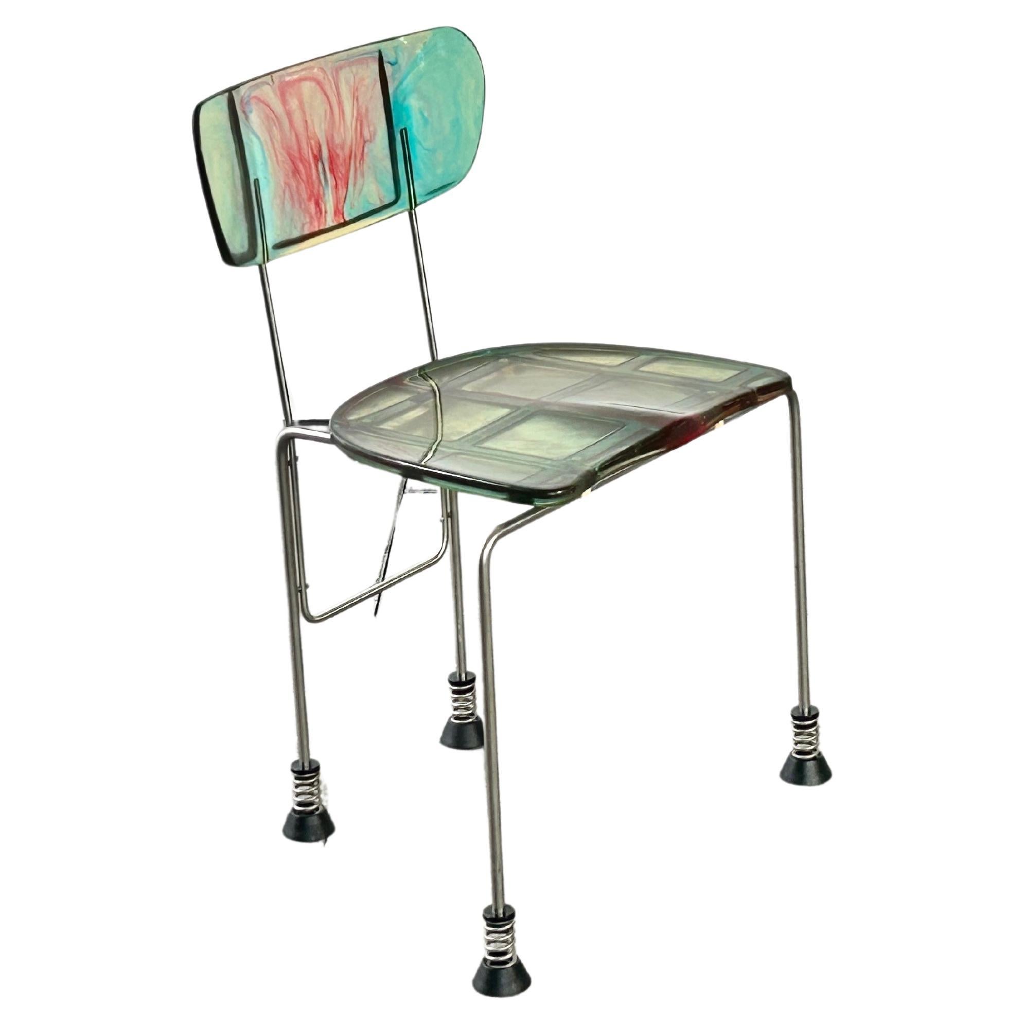 Broadway chair designed by Gaetano Pesce for Bernini, 1993 For Sale
