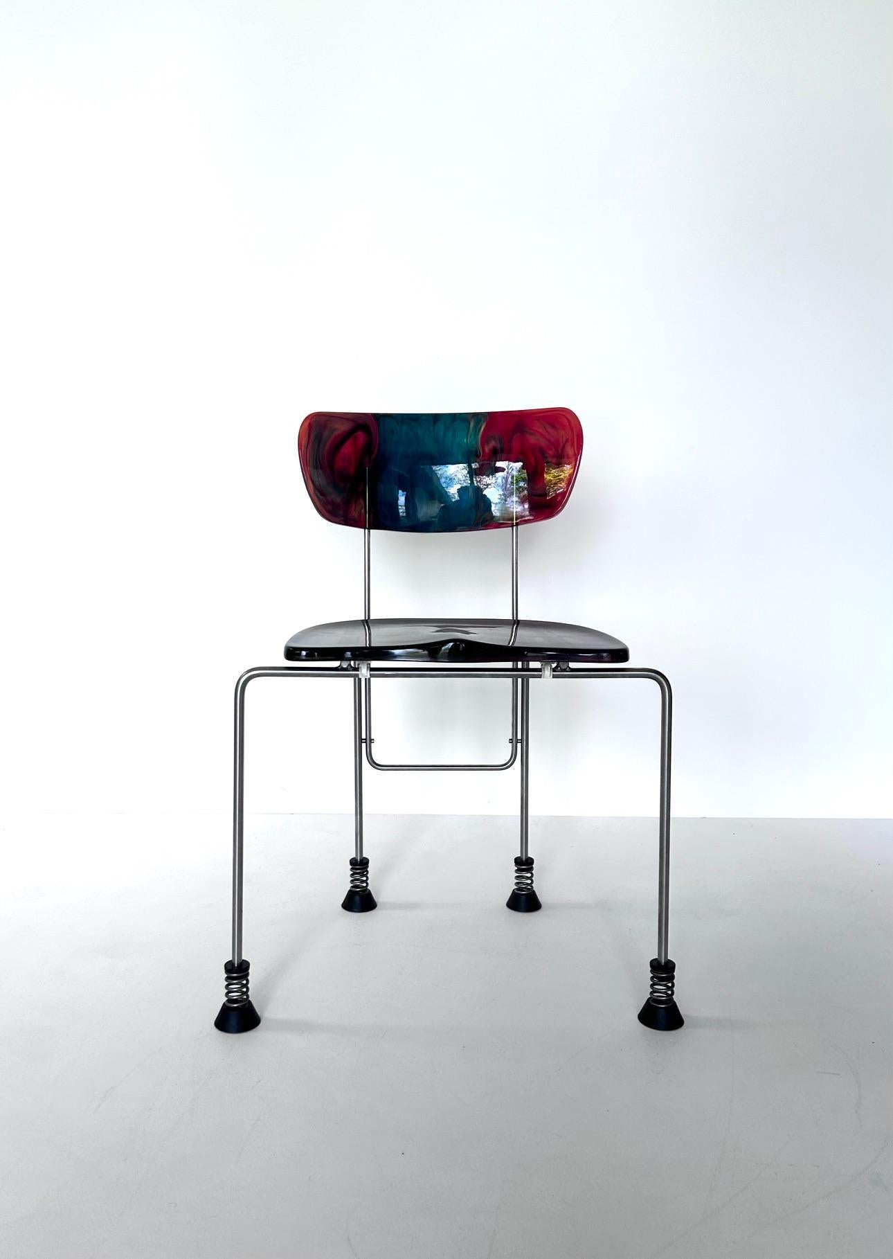 Broadway chair, Gaetano Pesce, Bernini, 1993 For Sale 4