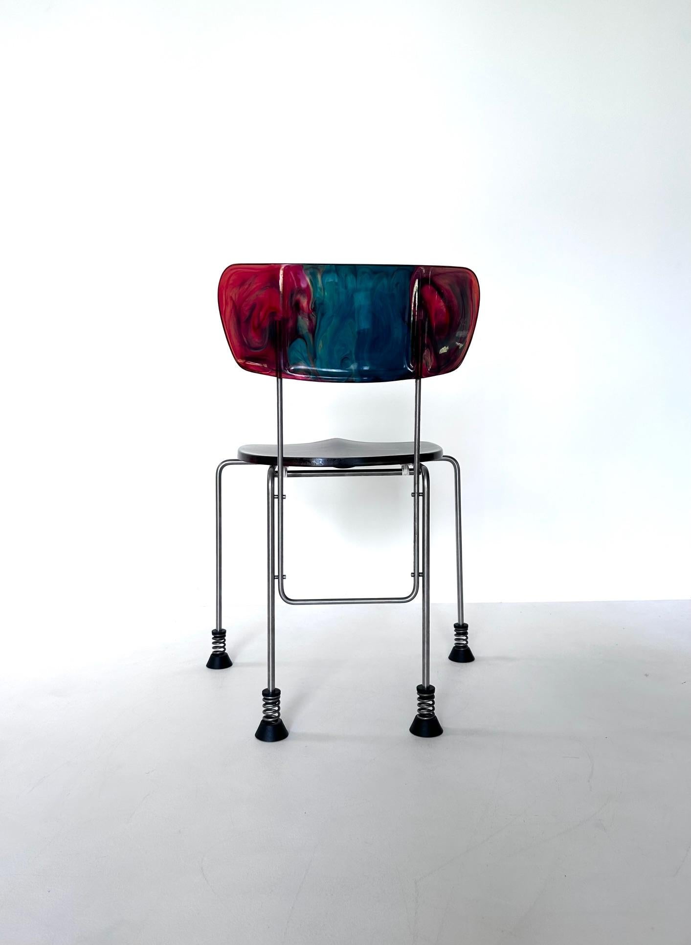 Broadway chair, Gaetano Pesce, Bernini, 1993 For Sale 8
