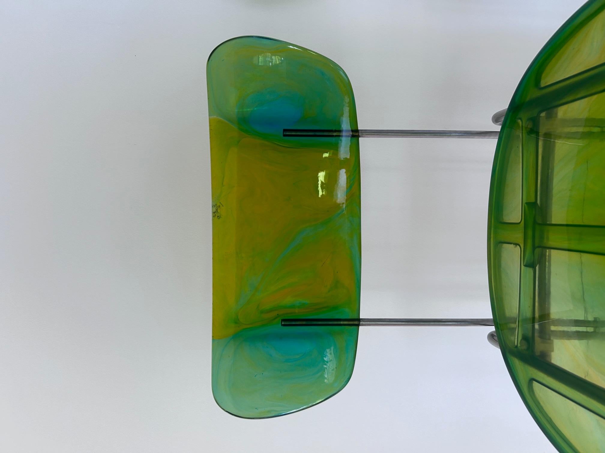 Broadway-Stuhl, Gaetano Pesce, Bernini, 2er-Set, 1993 im Angebot 4