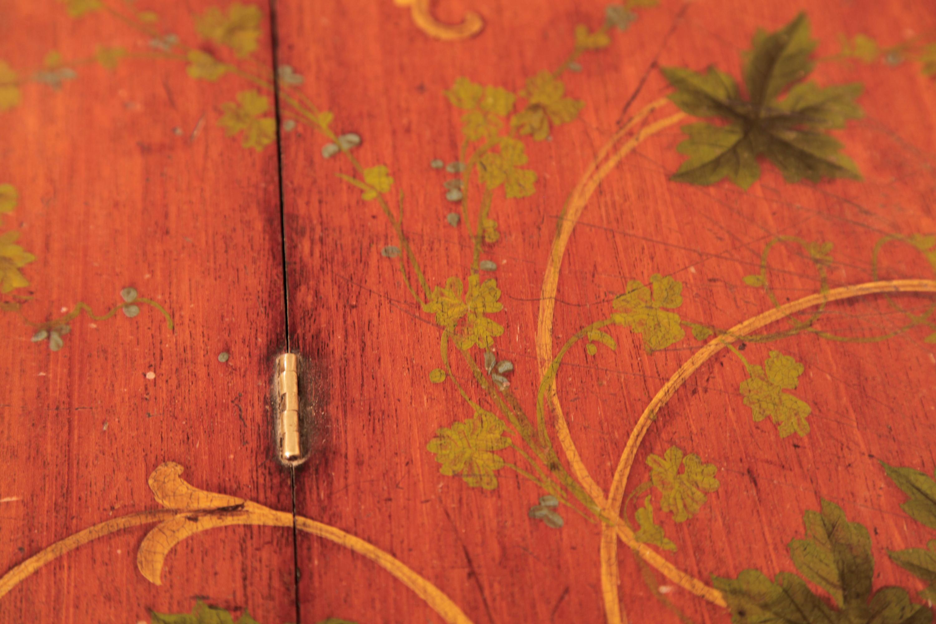 Piano carré Broadwood en acajou peint à la main bordé d'incrustations Harlequin en vente 3